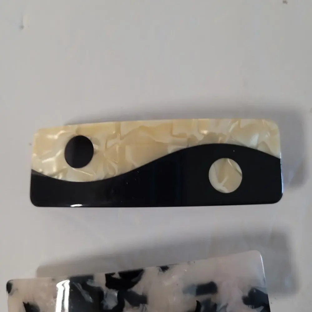 Elegant Chinese Style Hair Barrettes - Set of Three